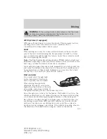 Предварительный просмотр 759 страницы Ford 2010 Explorer Owner'S Manual