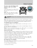 Предварительный просмотр 123 страницы Ford 2010 Flex Owner'S Manual