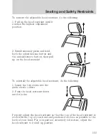 Предварительный просмотр 153 страницы Ford 2010 Flex Owner'S Manual