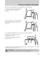 Предварительный просмотр 161 страницы Ford 2010 Flex Owner'S Manual