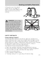 Предварительный просмотр 171 страницы Ford 2010 Flex Owner'S Manual