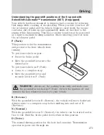 Предварительный просмотр 273 страницы Ford 2010 Flex Owner'S Manual