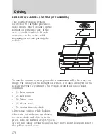 Предварительный просмотр 278 страницы Ford 2010 Flex Owner'S Manual