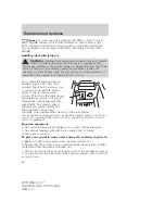 Предварительный просмотр 36 страницы Ford 2010 Milan Hybrid Owner'S Manual