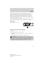 Предварительный просмотр 61 страницы Ford 2010 MKS Owner'S Manual