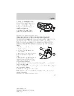 Предварительный просмотр 67 страницы Ford 2010 MKS Owner'S Manual