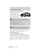 Preview for 166 page of Ford 2010 MKX Owner'S Manual