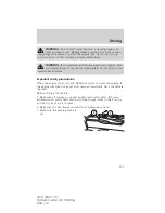 Preview for 199 page of Ford 2010 MKZ Owner'S Manual