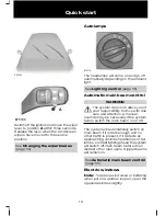 Предварительный просмотр 18 страницы Ford 2010 Mondeo Owner'S Handbook Manual