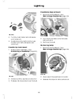 Предварительный просмотр 67 страницы Ford 2010 Mondeo Owner'S Handbook Manual