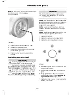 Предварительный просмотр 233 страницы Ford 2010 Mondeo Owner'S Handbook Manual