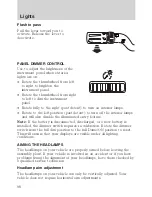 Preview for 98 page of Ford 2010 Mountaineer Owner'S Manual