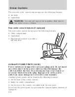 Preview for 112 page of Ford 2010 Mountaineer Owner'S Manual