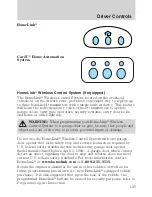 Предварительный просмотр 125 страницы Ford 2010 Mountaineer Owner'S Manual