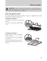 Предварительный просмотр 137 страницы Ford 2010 Mountaineer Owner'S Manual