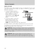 Предварительный просмотр 138 страницы Ford 2010 Mountaineer Owner'S Manual