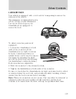 Предварительный просмотр 139 страницы Ford 2010 Mountaineer Owner'S Manual