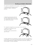 Предварительный просмотр 159 страницы Ford 2010 Mountaineer Owner'S Manual