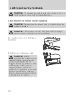 Предварительный просмотр 160 страницы Ford 2010 Mountaineer Owner'S Manual