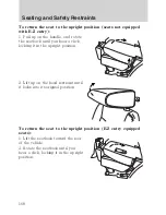 Предварительный просмотр 168 страницы Ford 2010 Mountaineer Owner'S Manual