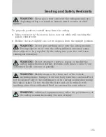 Предварительный просмотр 191 страницы Ford 2010 Mountaineer Owner'S Manual