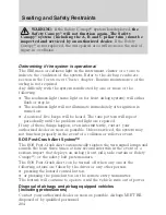 Предварительный просмотр 204 страницы Ford 2010 Mountaineer Owner'S Manual