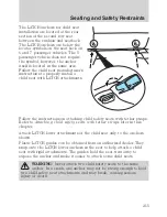 Предварительный просмотр 215 страницы Ford 2010 Mountaineer Owner'S Manual