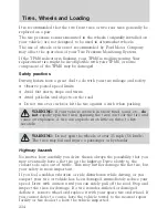 Предварительный просмотр 234 страницы Ford 2010 Mountaineer Owner'S Manual