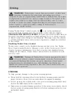 Предварительный просмотр 274 страницы Ford 2010 Mountaineer Owner'S Manual