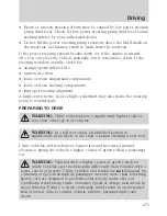 Предварительный просмотр 275 страницы Ford 2010 Mountaineer Owner'S Manual