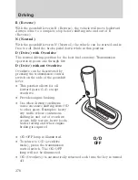 Предварительный просмотр 278 страницы Ford 2010 Mountaineer Owner'S Manual