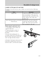 Предварительный просмотр 305 страницы Ford 2010 Mountaineer Owner'S Manual