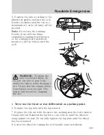 Предварительный просмотр 309 страницы Ford 2010 Mountaineer Owner'S Manual