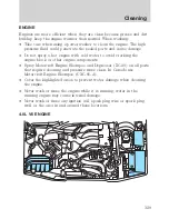 Предварительный просмотр 329 страницы Ford 2010 Mountaineer Owner'S Manual