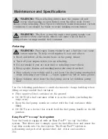 Предварительный просмотр 356 страницы Ford 2010 Mountaineer Owner'S Manual