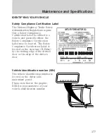 Предварительный просмотр 377 страницы Ford 2010 Mountaineer Owner'S Manual