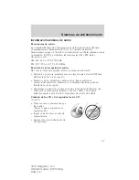 Предварительный просмотр 47 страницы Ford 2010 Navigator Owner'S Manual