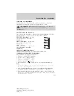 Предварительный просмотр 123 страницы Ford 2010 Navigator Owner'S Manual