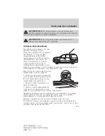 Предварительный просмотр 145 страницы Ford 2010 Navigator Owner'S Manual