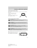 Предварительный просмотр 173 страницы Ford 2010 Navigator Owner'S Manual