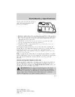 Предварительный просмотр 385 страницы Ford 2010 Navigator Owner'S Manual