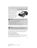 Предварительный просмотр 645 страницы Ford 2010 Navigator Owner'S Manual