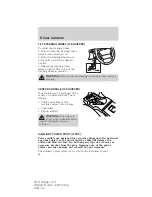 Предварительный просмотр 56 страницы Ford 2010 Ranger Owner'S Manual