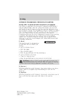 Предварительный просмотр 174 страницы Ford 2010 Ranger Owner'S Manual