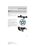 Предварительный просмотр 207 страницы Ford 2010 Ranger Owner'S Manual