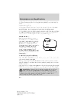 Предварительный просмотр 262 страницы Ford 2010 Ranger Owner'S Manual