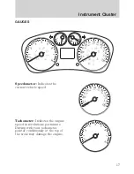 Предварительный просмотр 17 страницы Ford 2010 Transit Connect Owner'S Manual