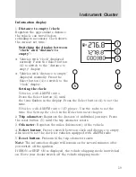 Предварительный просмотр 19 страницы Ford 2010 Transit Connect Owner'S Manual