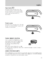 Предварительный просмотр 39 страницы Ford 2010 Transit Connect Owner'S Manual