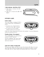 Предварительный просмотр 41 страницы Ford 2010 Transit Connect Owner'S Manual